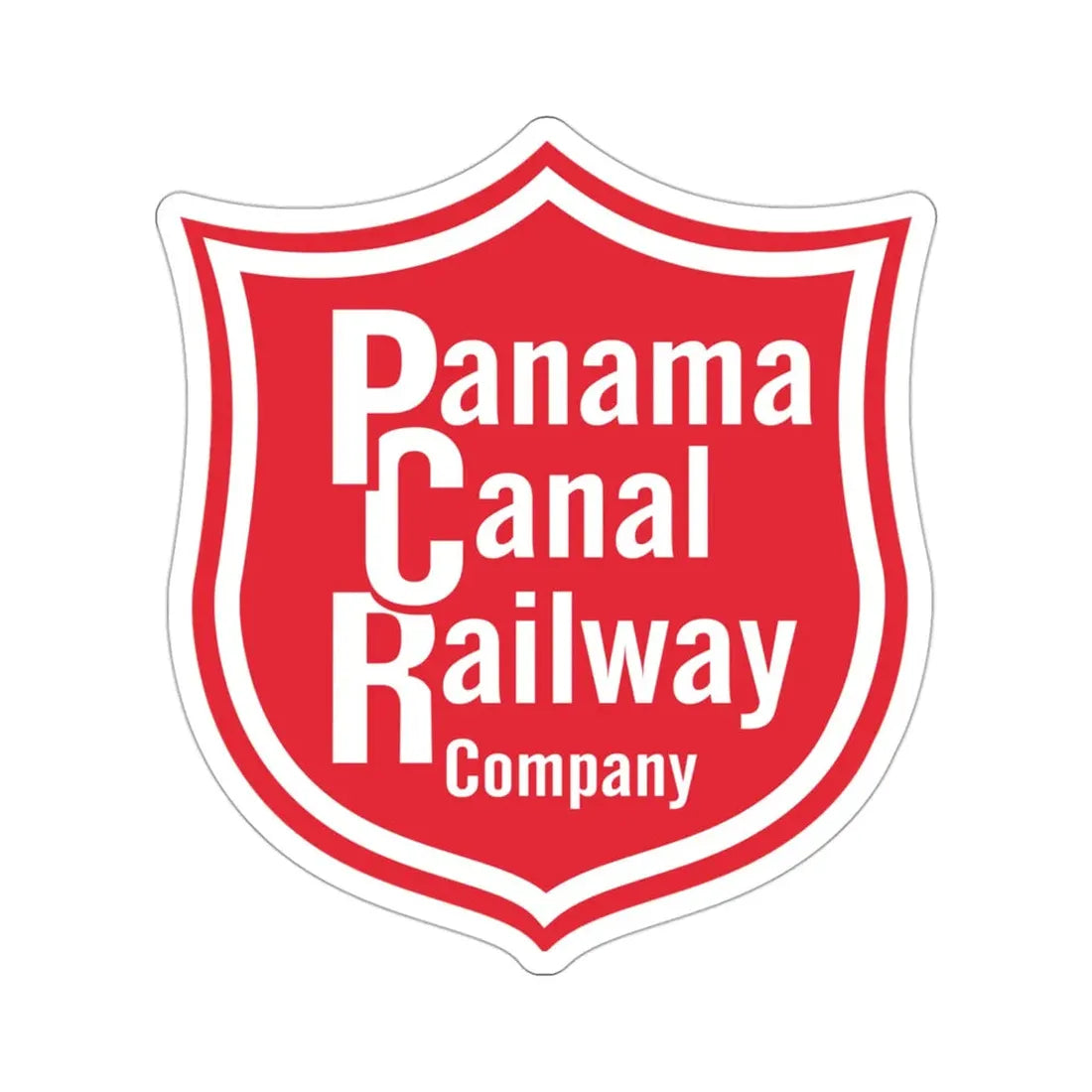 Panama Canal Railway Company STICKER Vinyl Die-Cut Decal - The Sticker Space
