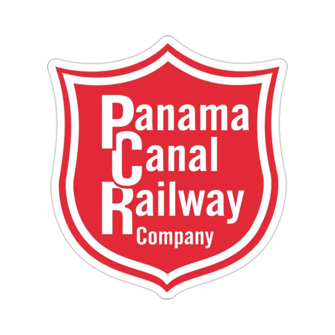 Panama Canal Railway Company STICKER Vinyl Die-Cut Decal - The Sticker Space