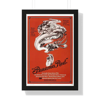 PANAMA RED 1976 - Framed Movie Poster - The Sticker Space