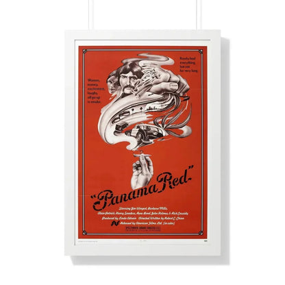 PANAMA RED 1976 - Framed Movie Poster - The Sticker Space