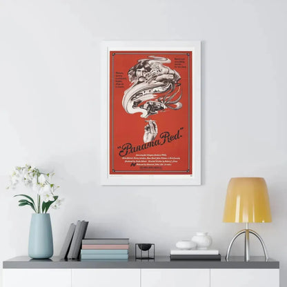 PANAMA RED 1976 - Framed Movie Poster - The Sticker Space
