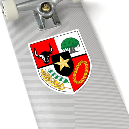 Pancasila (Indonesia) (Coat of Arms) STICKER Vinyl Kiss-Cut Decal - The Sticker Space