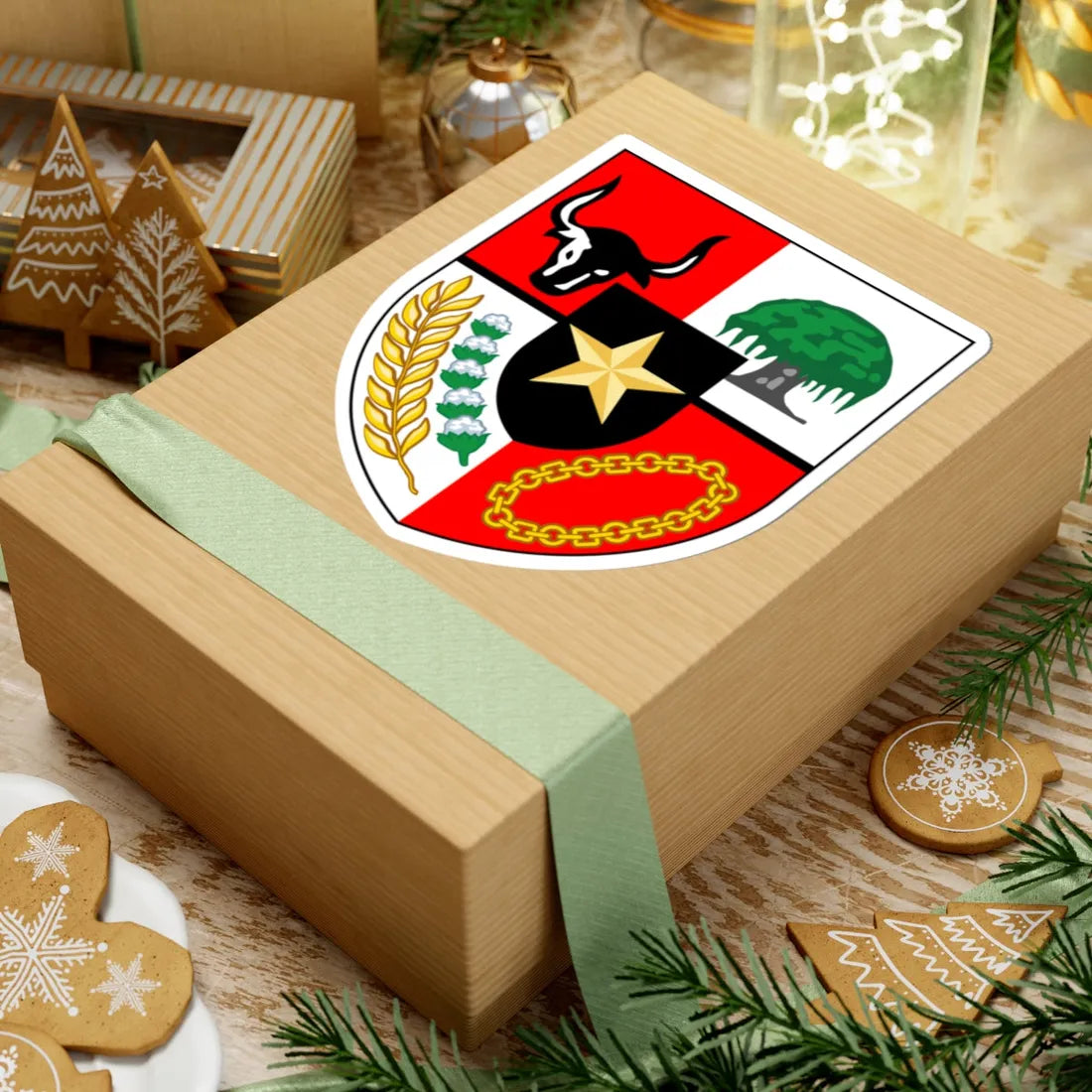 Pancasila (Indonesia) (Coat of Arms) STICKER Vinyl Kiss-Cut Decal - The Sticker Space