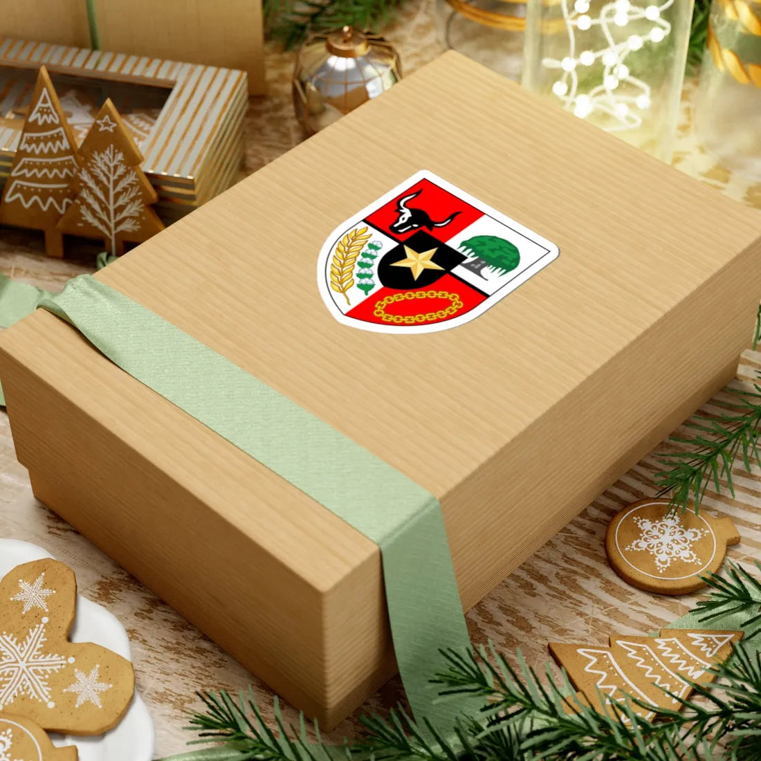 Pancasila (Indonesia) (Coat of Arms) STICKER Vinyl Kiss-Cut Decal - The Sticker Space