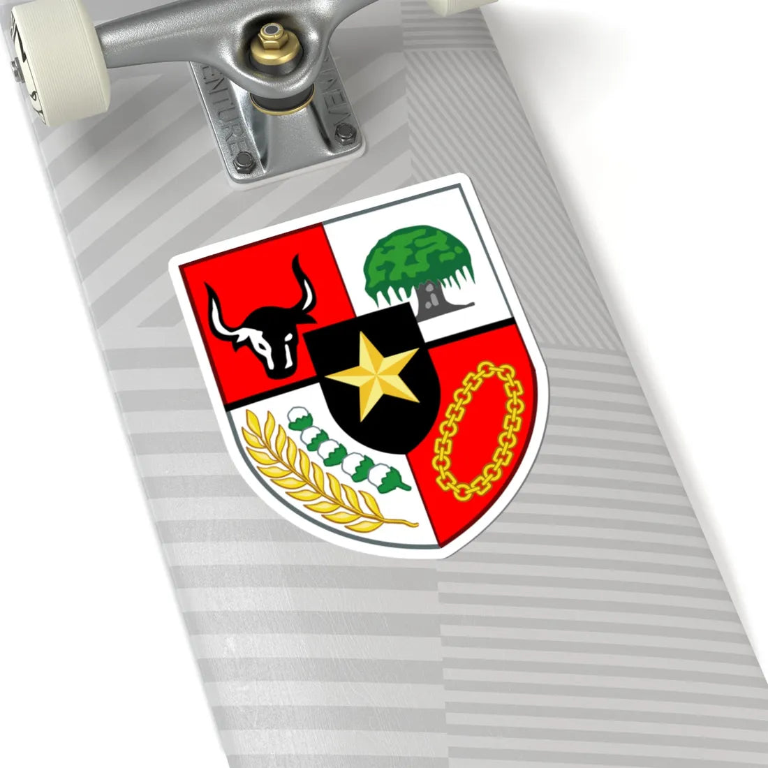 Pancasila Perisai (Indonesia) (Coat of Arms) STICKER Vinyl Kiss-Cut Decal - The Sticker Space