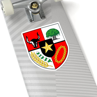 Pancasila Perisai (Indonesia) (Coat of Arms) STICKER Vinyl Kiss-Cut Decal - The Sticker Space