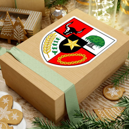 Pancasila Perisai (Indonesia) (Coat of Arms) STICKER Vinyl Kiss-Cut Decal - The Sticker Space