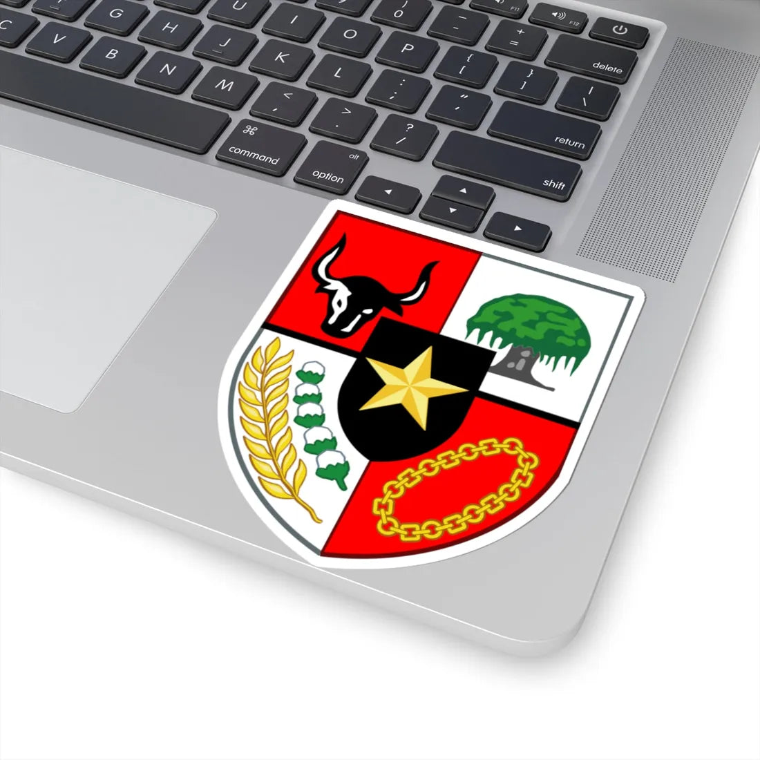 Pancasila Perisai (Indonesia) (Coat of Arms) STICKER Vinyl Kiss-Cut Decal - The Sticker Space