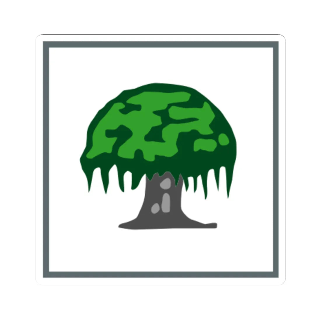 Pancasila Sila 3 Banyan Tree (Indonesia) (Coat of Arms) STICKER Vinyl Kiss-Cut Decal 3 Inch White - The Sticker Space