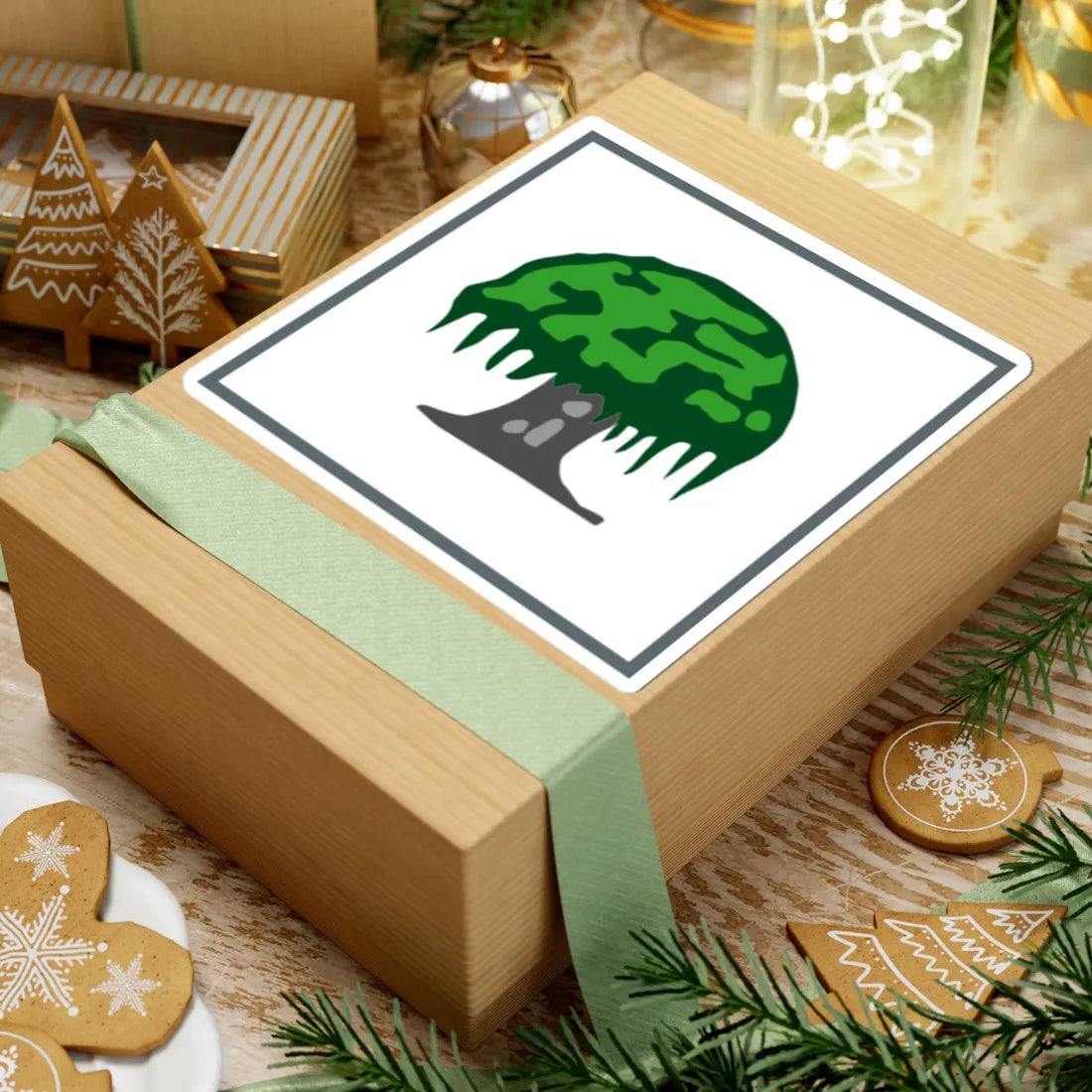 Pancasila Sila 3 Banyan Tree (Indonesia) (Coat of Arms) STICKER Vinyl Kiss-Cut Decal - The Sticker Space