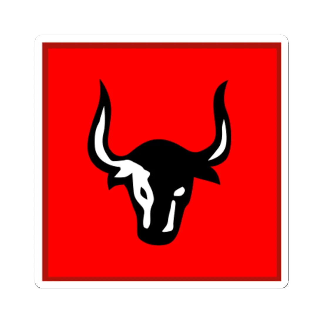 Pancasila Sila 4 Buffalos Head (Indonesia) (Coat of Arms) STICKER Vinyl Kiss-Cut Decal 3 Inch White - The Sticker Space