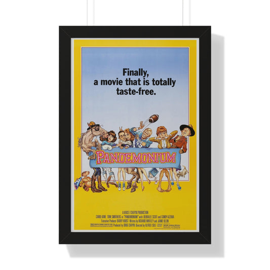 PANDEMONIUM 1982 - Framed Movie Poster-16″ x 24″-The Sticker Space