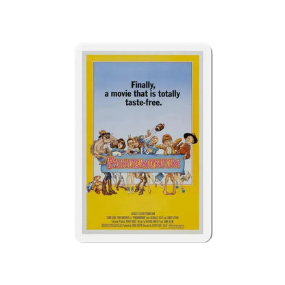 PANDEMONIUM 1982 Movie Poster - Refrigerator Magnet 6 Inch Die-Cut - The Sticker Space