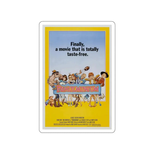 PANDEMONIUM 1982 Movie Poster STICKER Vinyl Die-Cut Decal 2 Inch - The Sticker Space