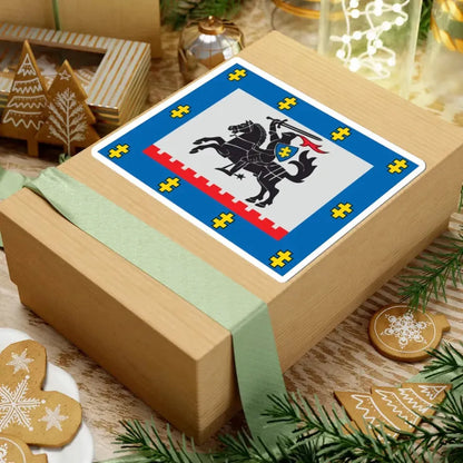 Panevezys County flag (Lithuania) STICKER Vinyl Kiss-Cut Decal - The Sticker Space