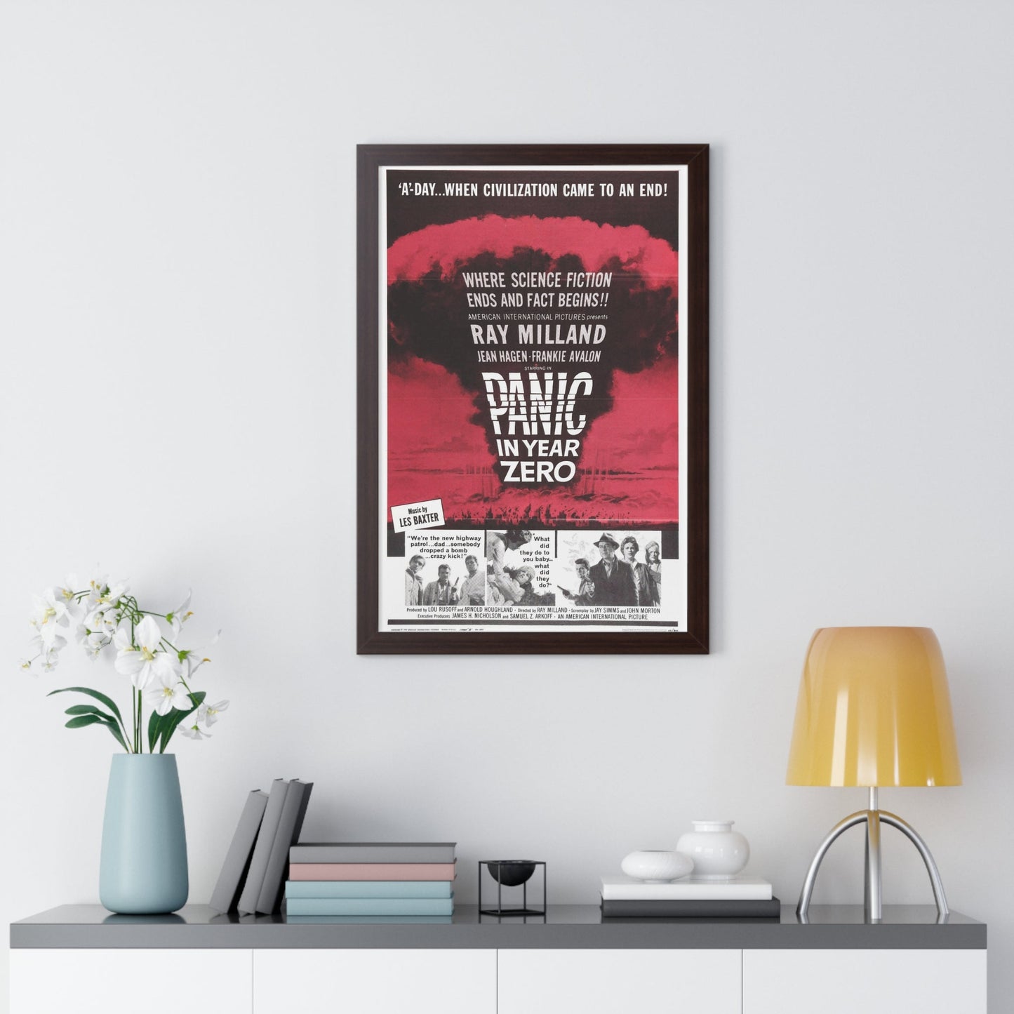 PANIC IN YEAR ZERO 1962 - Framed Movie Poster-The Sticker Space