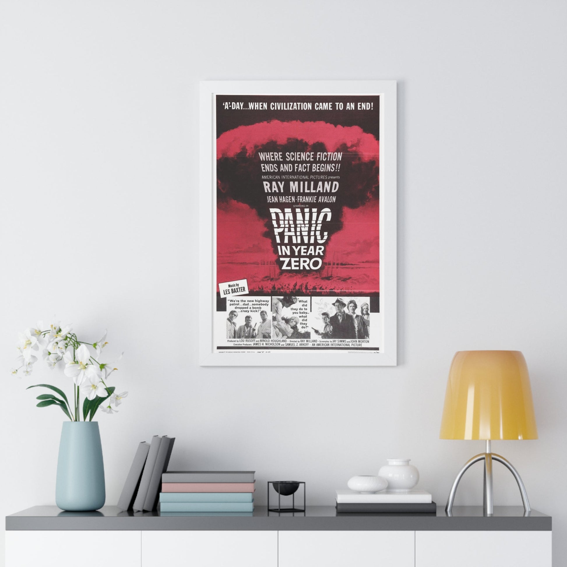 PANIC IN YEAR ZERO 1962 - Framed Movie Poster-The Sticker Space