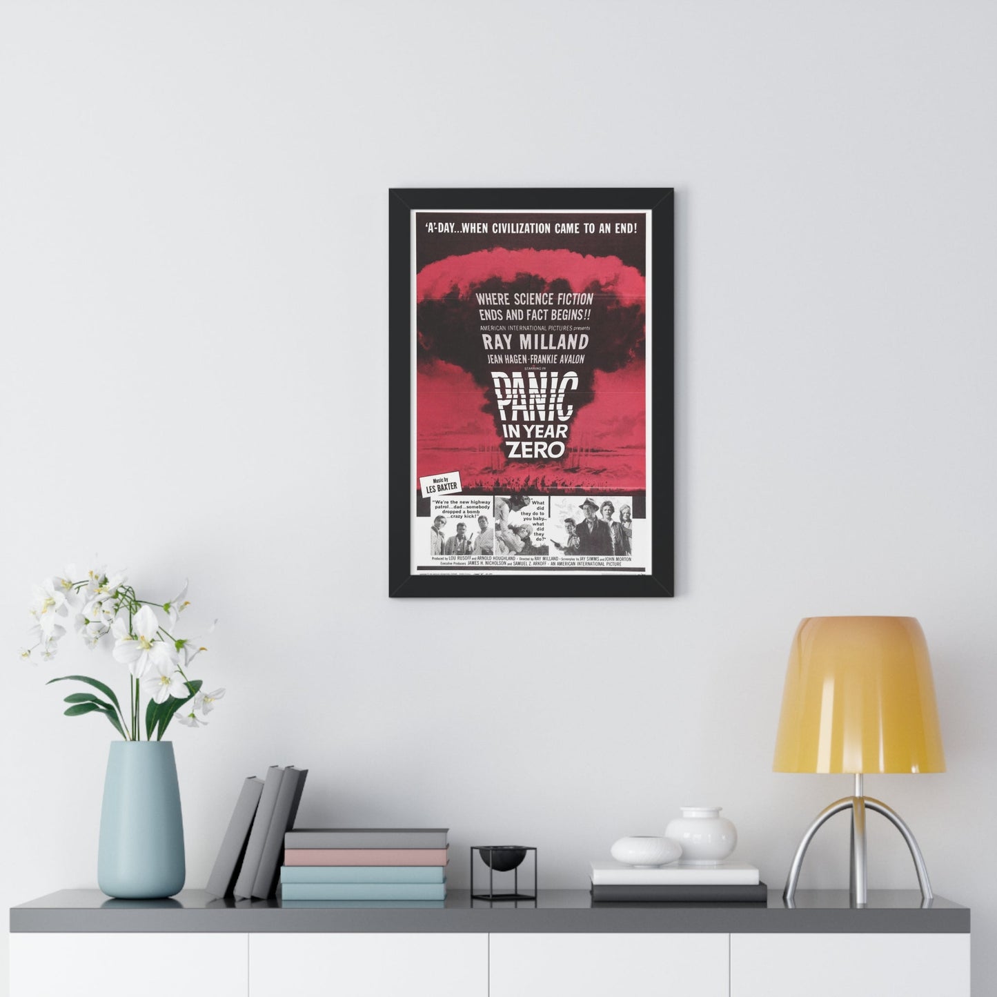 PANIC IN YEAR ZERO 1962 - Framed Movie Poster-The Sticker Space