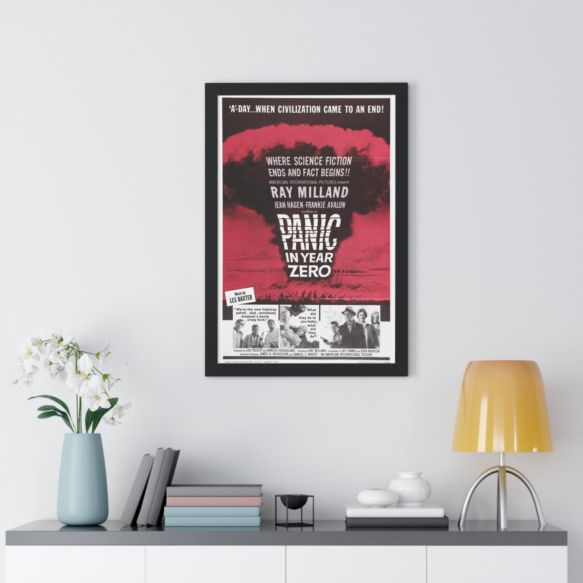 PANIC IN YEAR ZERO 1962 - Framed Movie Poster-The Sticker Space