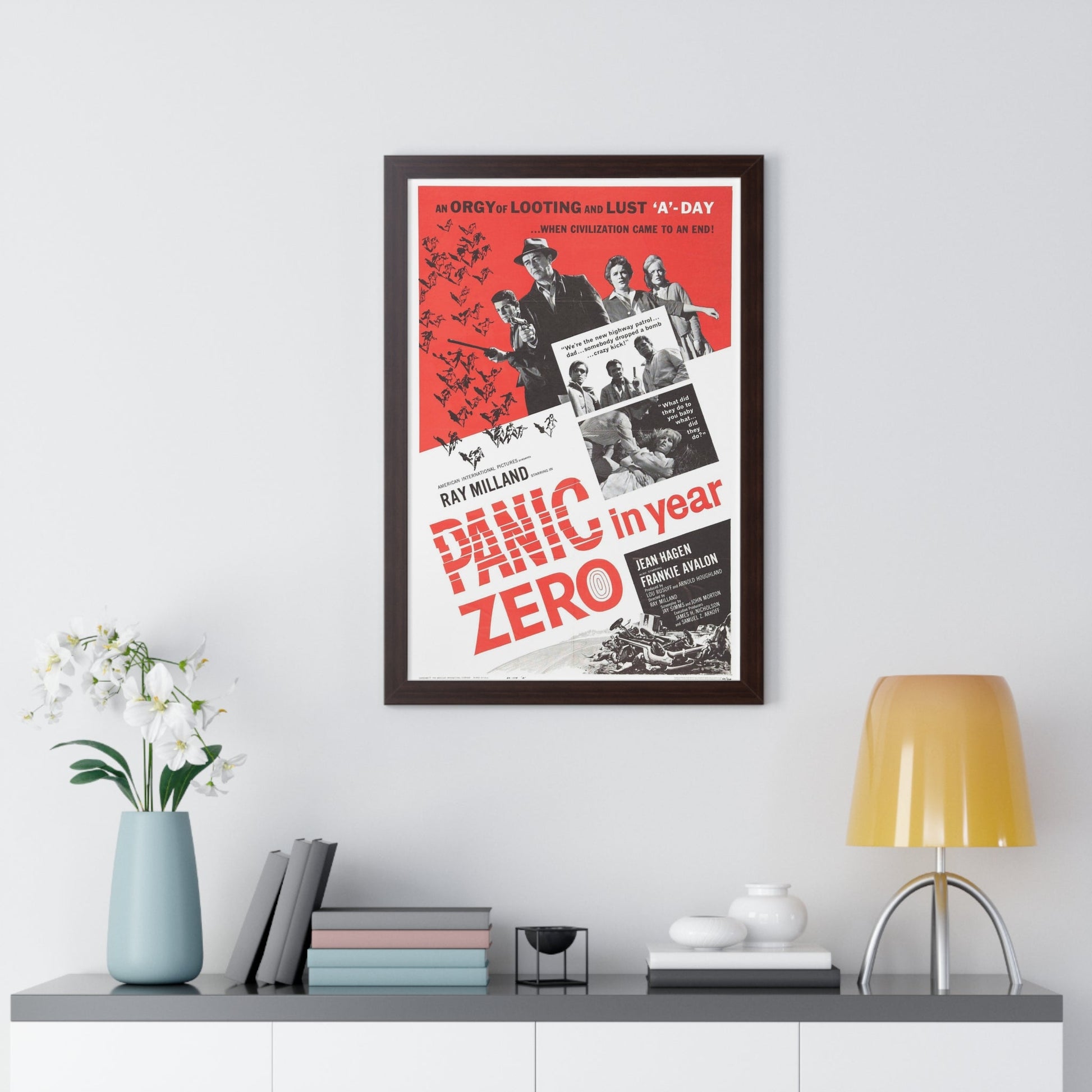 PANIC IN YEAR ZERO (2) 1962 - Framed Movie Poster-The Sticker Space