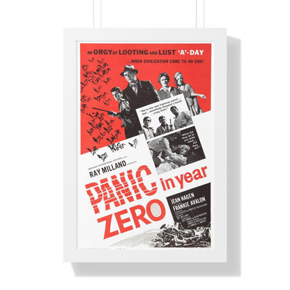 PANIC IN YEAR ZERO (2) 1962 - Framed Movie Poster-16″ x 24″-The Sticker Space