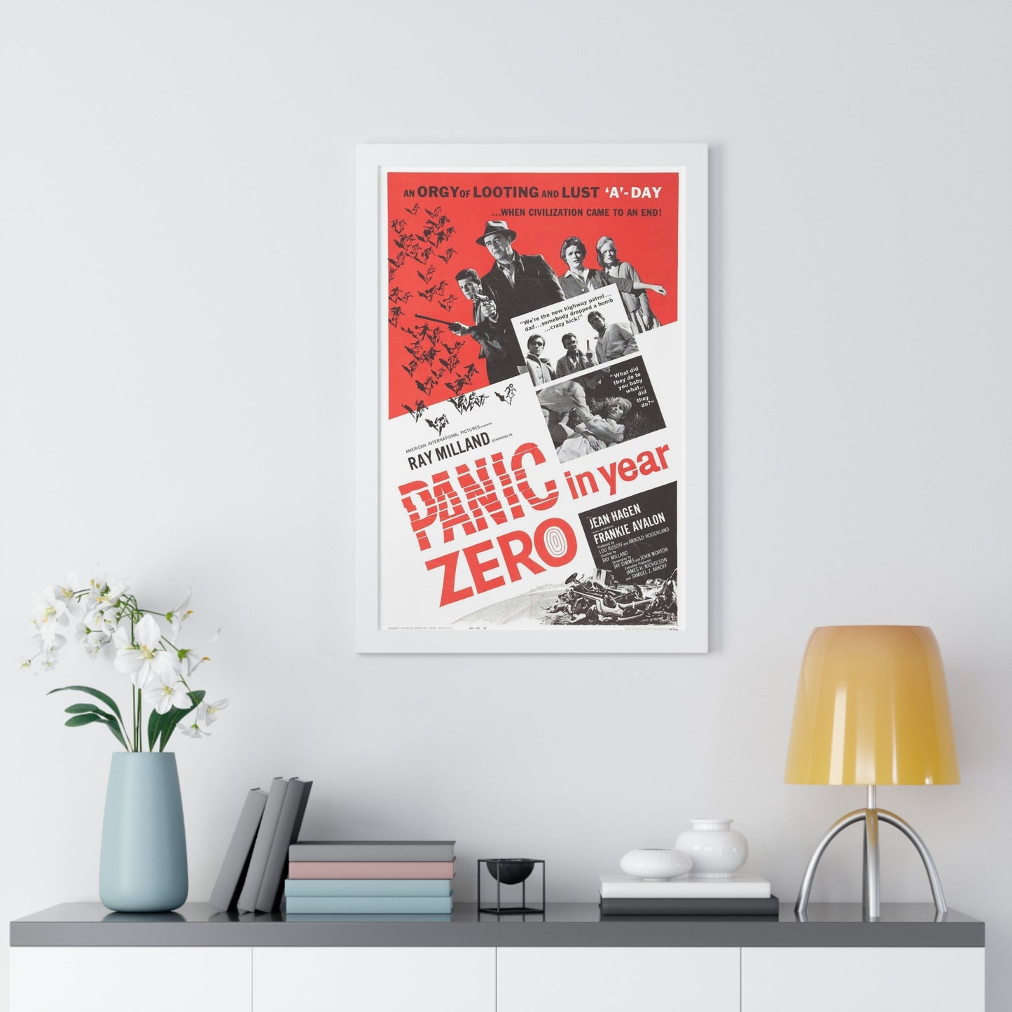 PANIC IN YEAR ZERO (2) 1962 - Framed Movie Poster-The Sticker Space