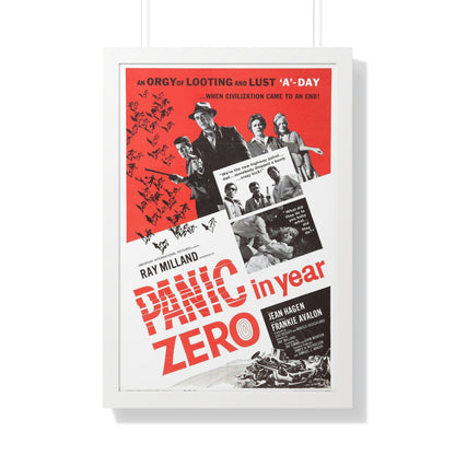 PANIC IN YEAR ZERO (2) 1962 - Framed Movie Poster-20" x 30"-The Sticker Space