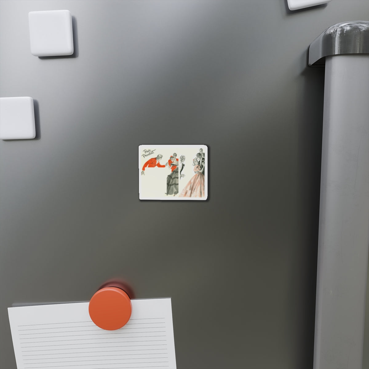 Panic Prevalent (Magazine Illustration) Refrigerator Magnet-The Sticker Space