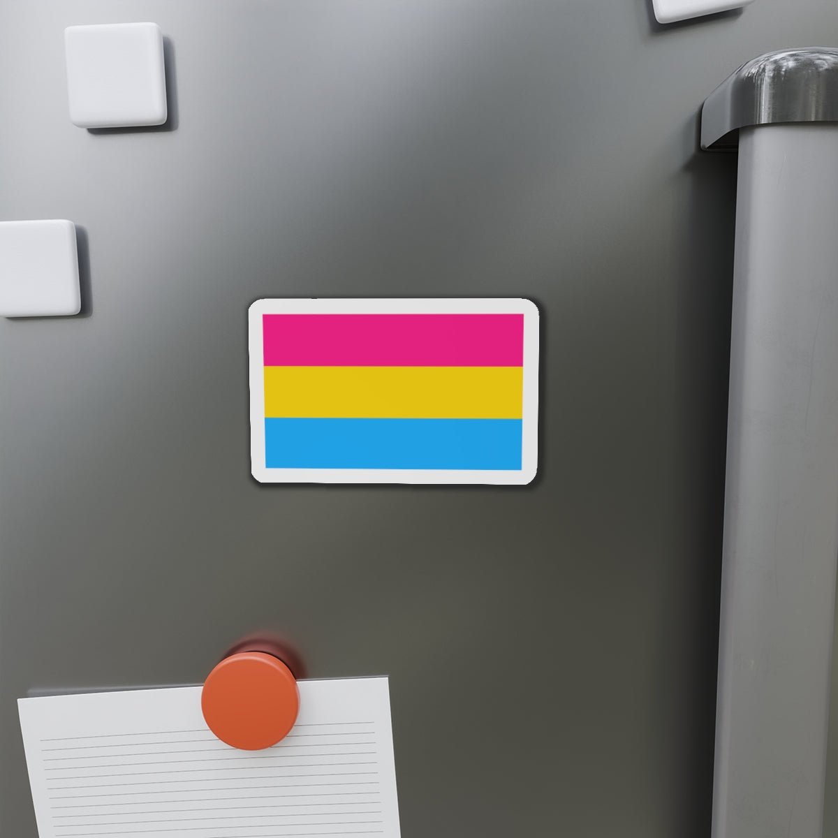 Pansexuality Pride Flag - Die-Cut Magnet-The Sticker Space