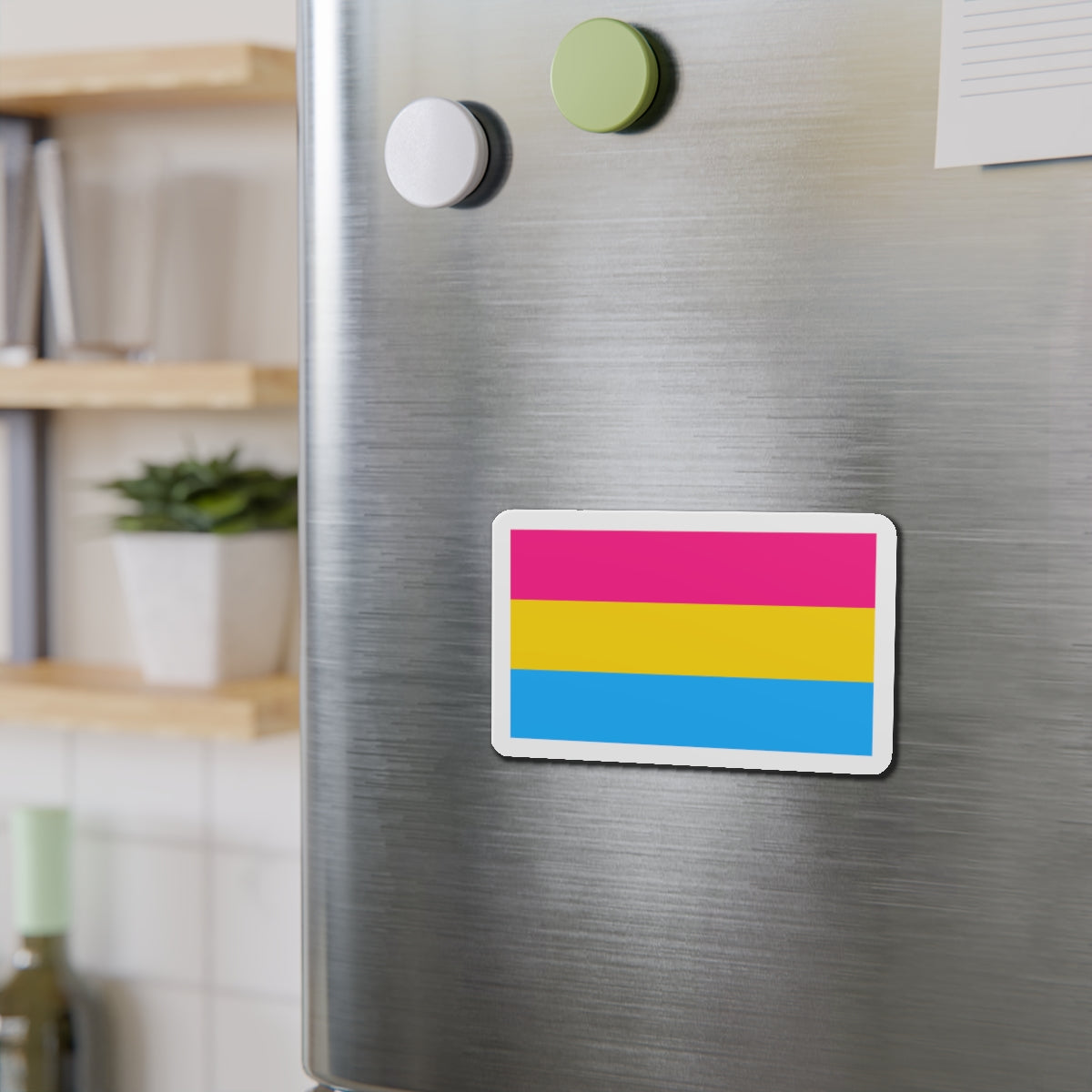 Pansexuality Pride Flag - Die-Cut Magnet-The Sticker Space