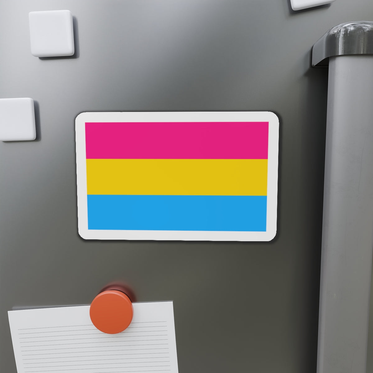 Pansexuality Pride Flag - Die-Cut Magnet-The Sticker Space