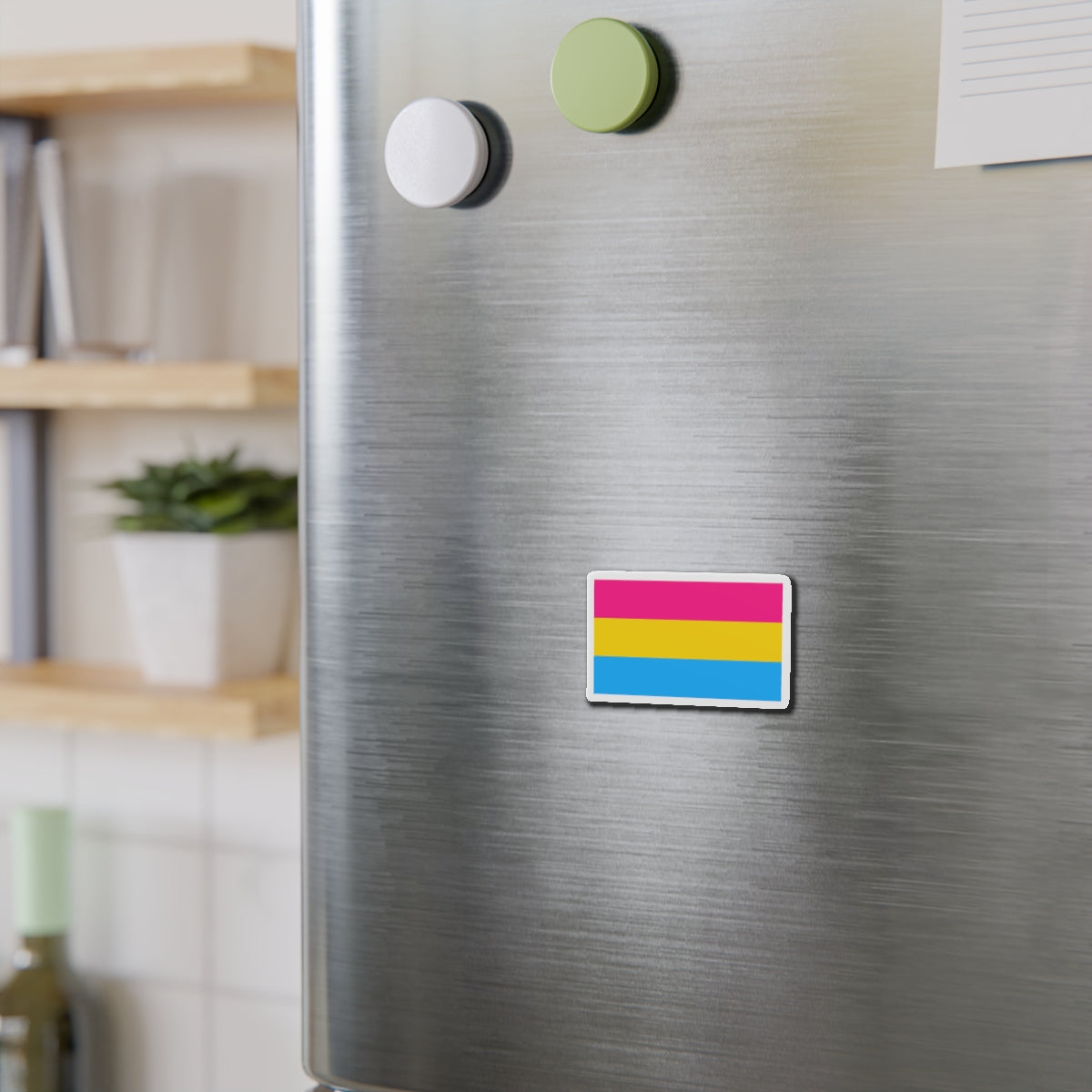 Pansexuality Pride Flag - Die-Cut Magnet-The Sticker Space