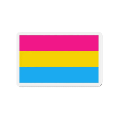 Pansexuality Pride Flag - Refrigerator Magnet 3 Inch - The Sticker Space