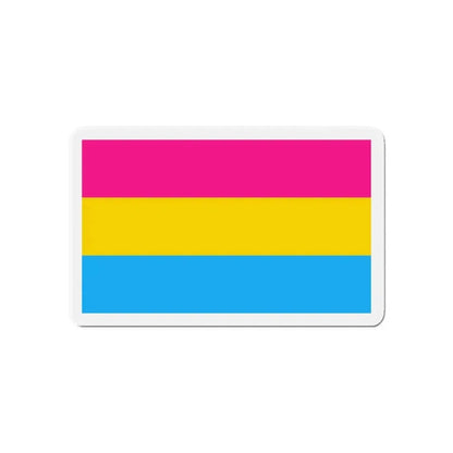 Pansexuality Pride Flag - Refrigerator Magnet 6 Inch - The Sticker Space
