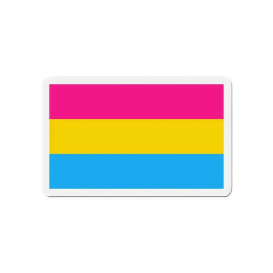 Pansexuality Pride Flag - Refrigerator Magnet 6 Inch - The Sticker Space