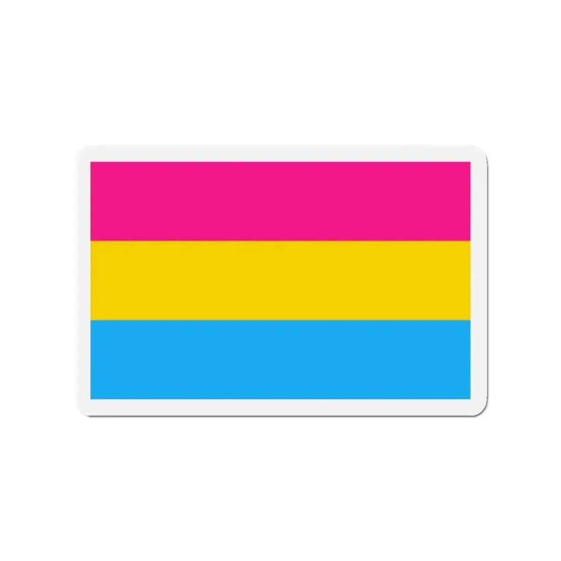 Pansexuality Pride Flag - Refrigerator Magnet - The Sticker Space