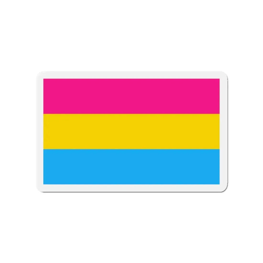 Pansexuality Pride Flag - Refrigerator Magnet - The Sticker Space