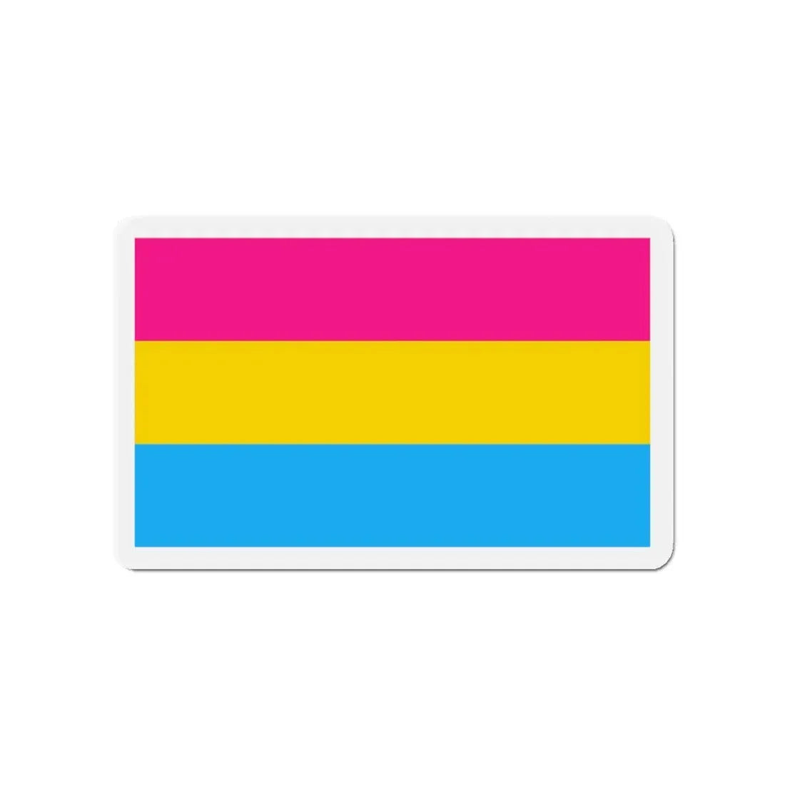 Pansexuality Pride Flag - Refrigerator Magnet - The Sticker Space