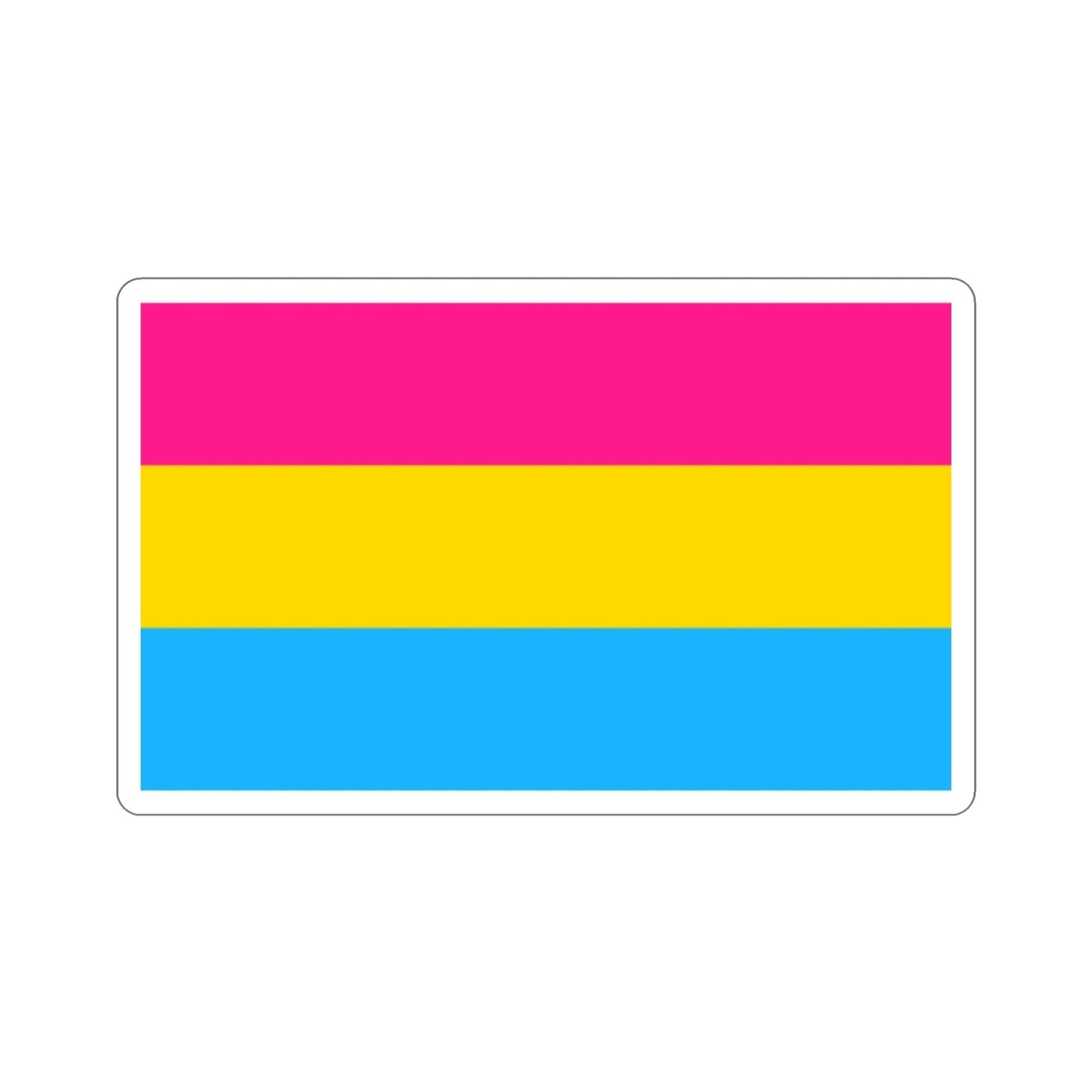 Pansexuality Pride Flag STICKER Vinyl Die-Cut Decal-2 Inch-The Sticker Space