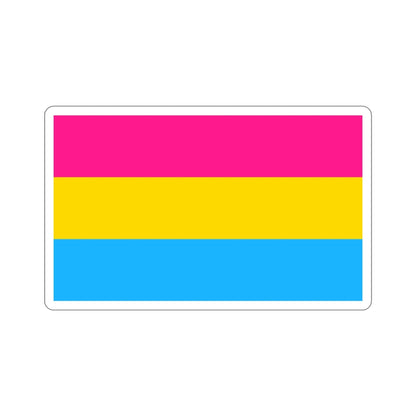 Pansexuality Pride Flag STICKER Vinyl Die-Cut Decal-4 Inch-The Sticker Space