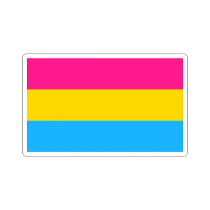 Pansexuality Pride Flag STICKER Vinyl Die-Cut Decal-5 Inch-The Sticker Space