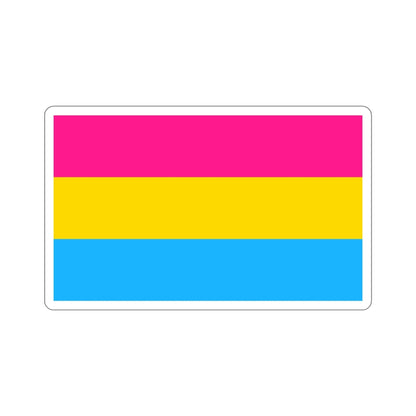 Pansexuality Pride Flag STICKER Vinyl Die-Cut Decal-6 Inch-The Sticker Space