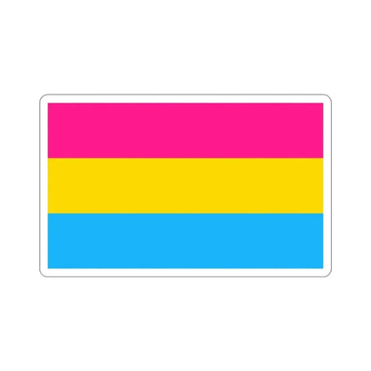 Pansexuality Pride Flag STICKER Vinyl Die-Cut Decal - The Sticker Space