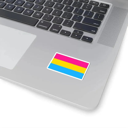 Pansexuality Pride Flag - STICKER Vinyl Kiss-Cut Decal - The Sticker Space
