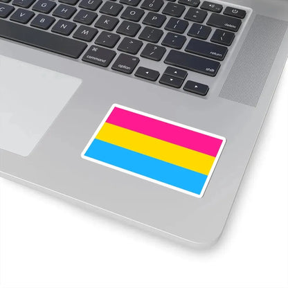 Pansexuality Pride Flag - STICKER Vinyl Kiss-Cut Decal - The Sticker Space