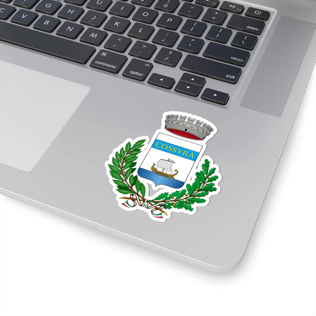 Pantelleria-Stemma (Italy) (Coat of Arms) STICKER Vinyl Kiss-Cut Decal - The Sticker Space