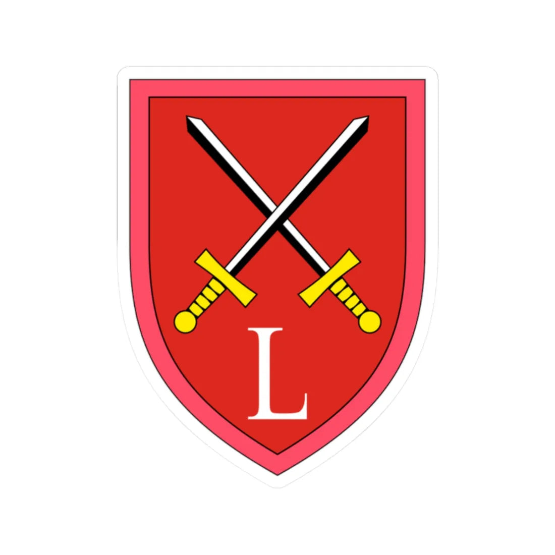 Panzer-Lehrverband Bundeswehr (Germany) (Coat of Arms) STICKER Vinyl Kiss-Cut Decal 2 Inch White - The Sticker Space
