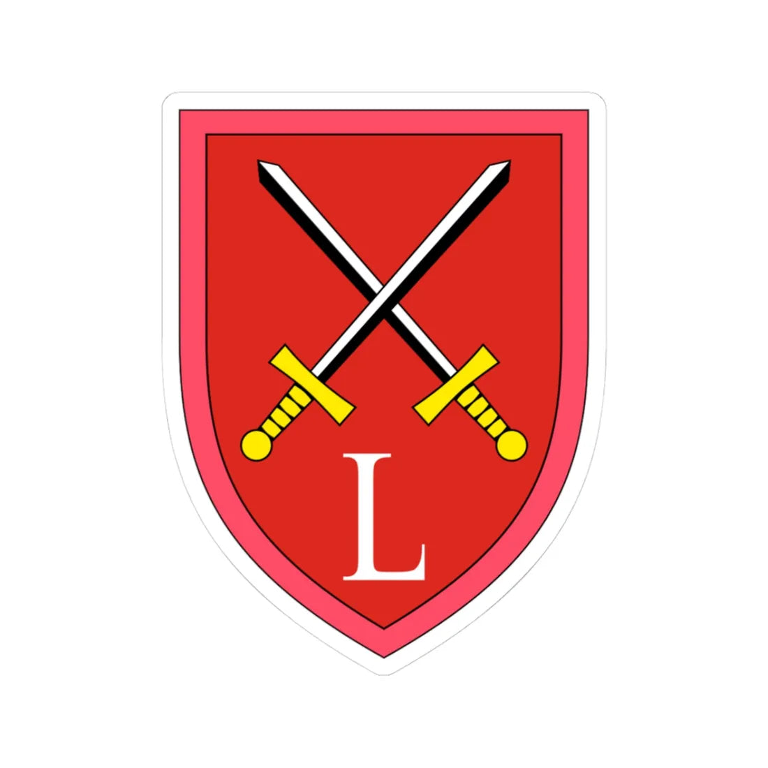 Panzer-Lehrverband Bundeswehr (Germany) (Coat of Arms) STICKER Vinyl Kiss-Cut Decal 3 Inch White - The Sticker Space