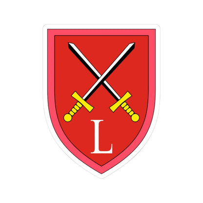 Panzer-Lehrverband Bundeswehr (Germany) (Coat of Arms) STICKER Vinyl Kiss-Cut Decal 3 Inch White - The Sticker Space