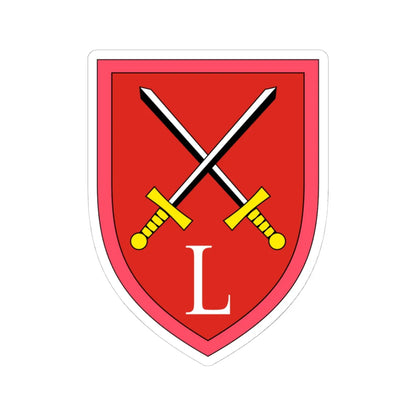 Panzer-Lehrverband Bundeswehr (Germany) (Coat of Arms) STICKER Vinyl Kiss-Cut Decal 4 Inch White - The Sticker Space